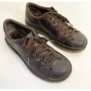 Doc Martens Original Brown Lace Up Shoes AW004, Men’s 9/womens 10 leather